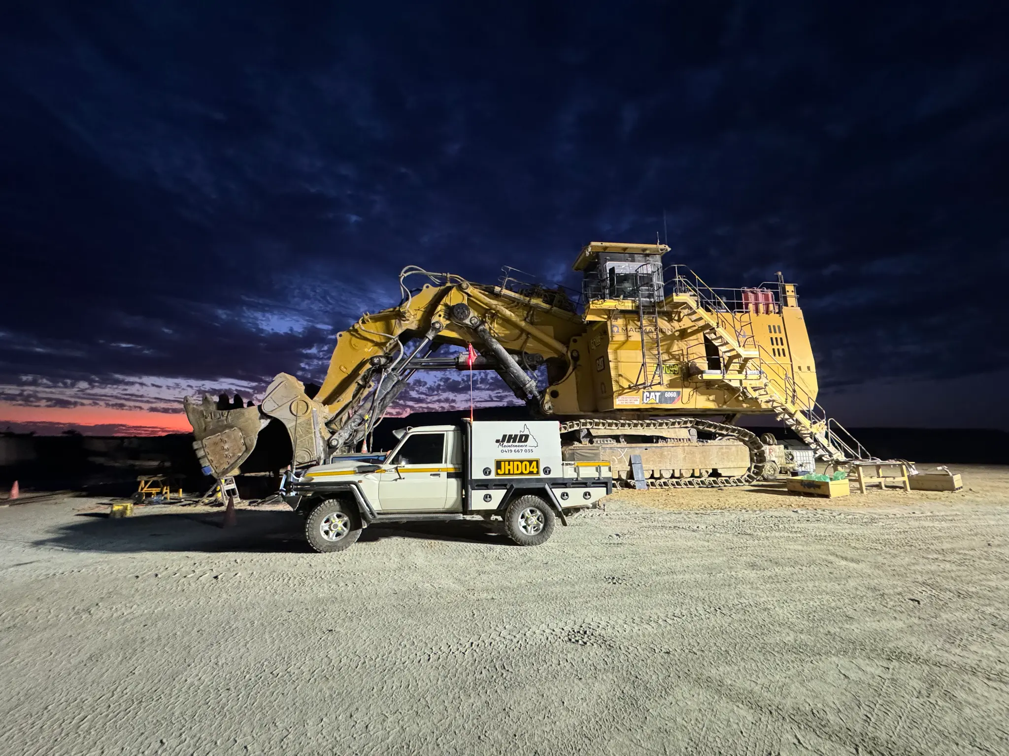 JHD Maintenance team — onsite labour hire mining QLD WA